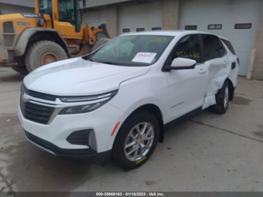 2022 CHEVROLET EQUINOX LT VIN: 3GNAXUEV0NL107322