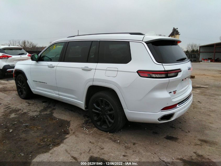 2021 JEEP GRAND CHEROKEE L OVERLAND VIN: 1C4RJKDG2M8119845