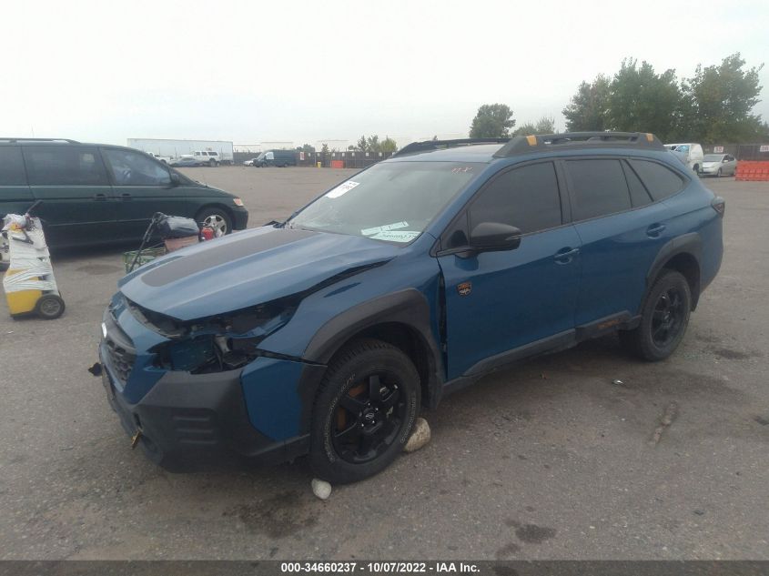 2022 SUBARU OUTBACK WILDERNESS VIN: 4S4BTGUDXN3131525