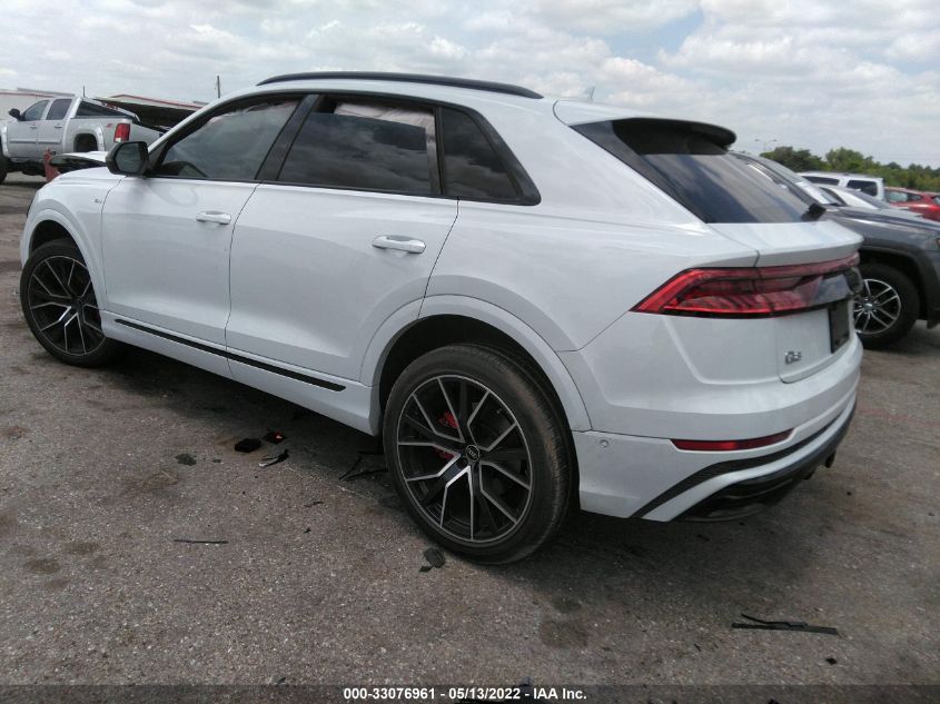 2021 AUDI Q8 PREMIUM PLUS VIN: WA1EVAF14MD009905
