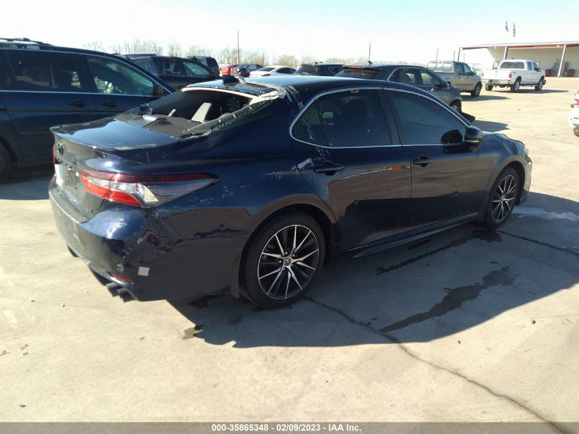 2022 TOYOTA CAMRY SE VIN: 4T1G11AK7NU039875