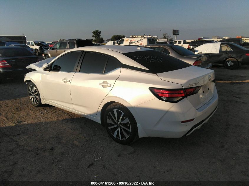 2021 NISSAN SENTRA SV VIN: 3N1AB8CV2MY321573