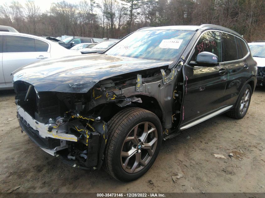 2020 BMW X3 XDRIVE30I VIN: 5UXTY5C03L9B89680