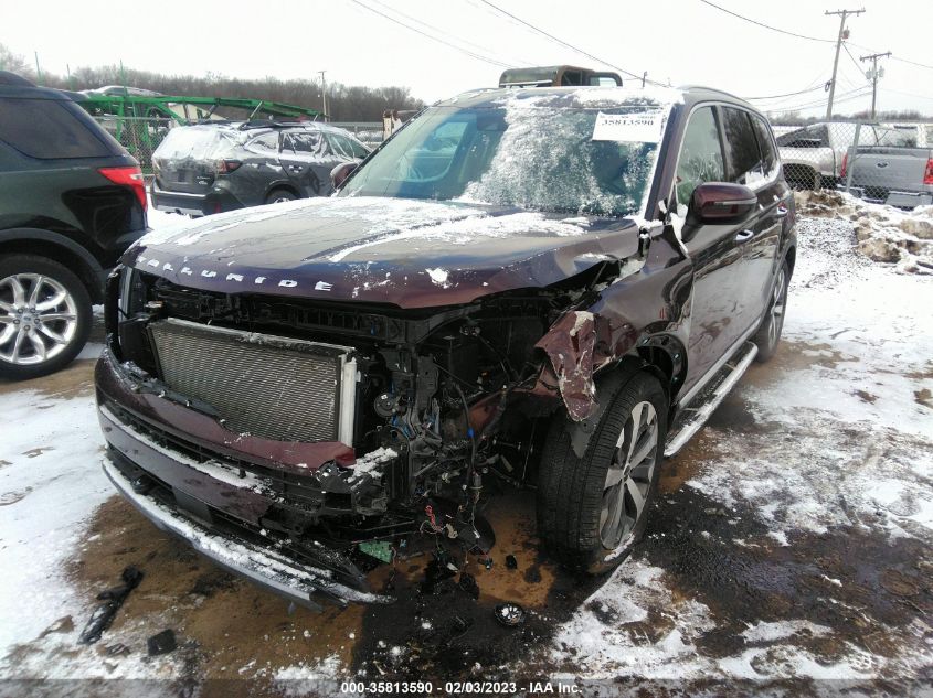 2022 KIA TELLURIDE S VIN: 5XYP6DHC4NG292451