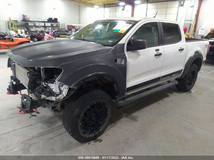 2021 FORD RANGER XL/XLT/LARIAT VIN: 1FTER4FHXMLD56587