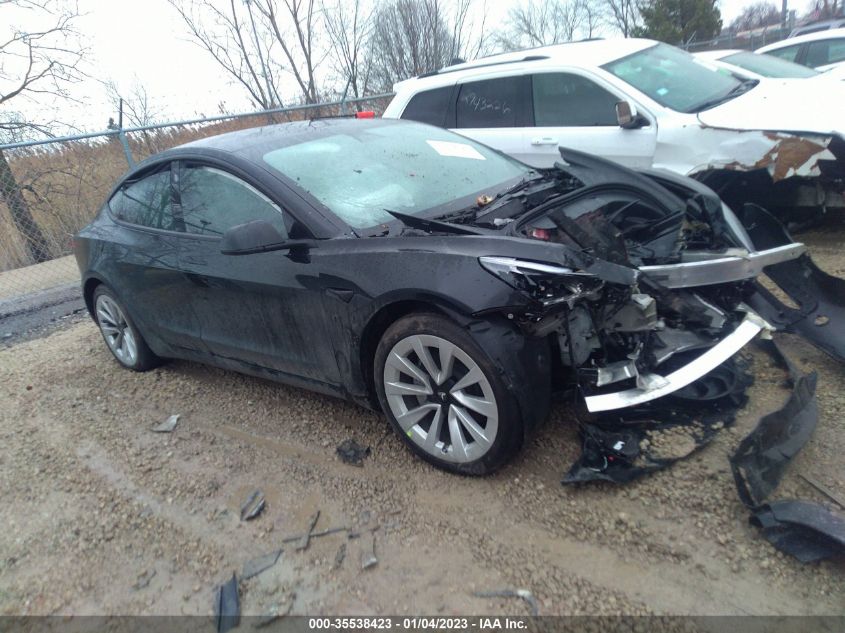 2023 TESLA MODEL 3 VIN: 5YJ3E1EA3PF418165