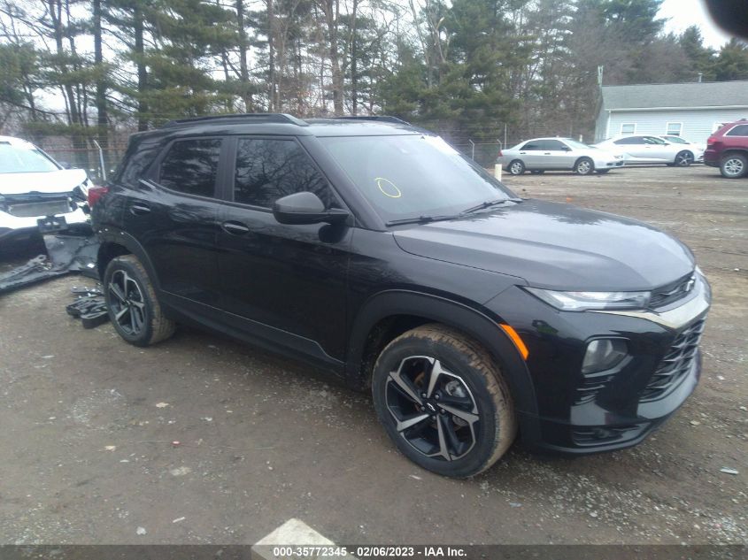 2021 CHEVROLET TRAILBLAZER RS VIN: KL79MUSL1MB094844