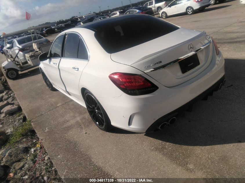 2020 MERCEDES-BENZ C-CLASS AMG C 43 VIN: 55SWF6EBXLU329735
