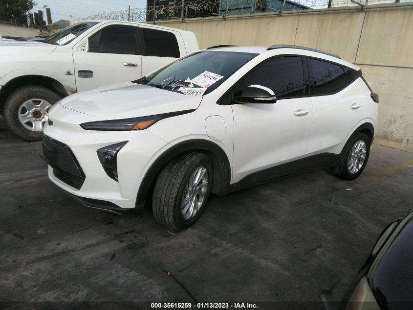 2022 CHEVROLET BOLT EUV LT VIN: 1G1FY6S01N4135676