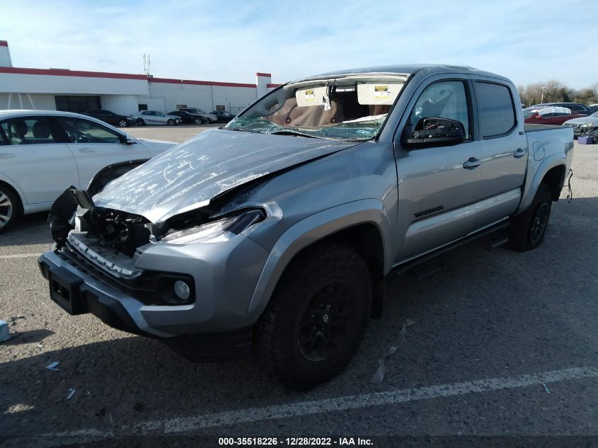 2022 TOYOTA TACOMA 2WD SR5/TRD SPORT VIN: 3TMAZ5CN9NM193316
