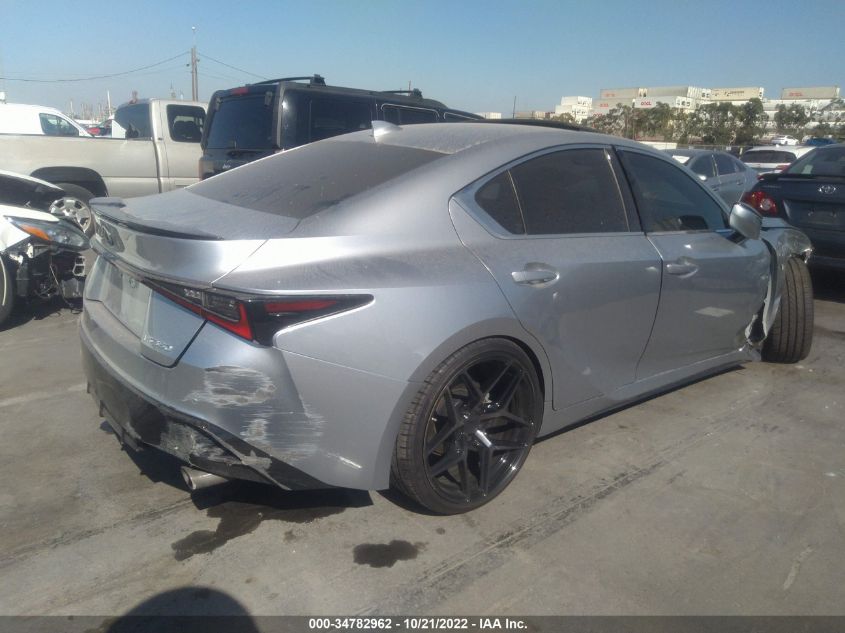 2021 LEXUS IS IS 350 F SPORT VIN: JTHGZ1B26M5044374