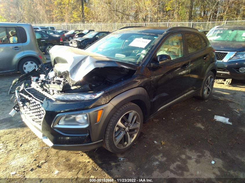 2021 HYUNDAI KONA LIMITED VIN: KM8K33A56MU657519
