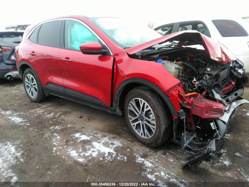 2022 FORD ESCAPE SEL HYBRID VIN: 1FMCU9CZ9NUA26334