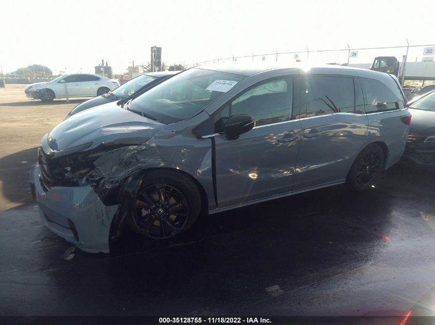 2023 HONDA ODYSSEY SPORT VIN: 5FNRL6H70PB008369