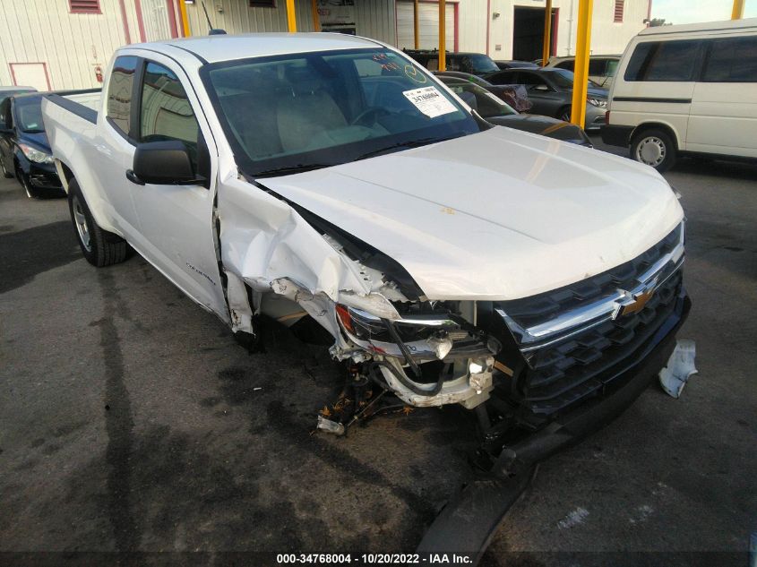 2021 CHEVROLET COLORADO 2WD WORK TRUCK VIN: 1GCHSBEA0M1144402