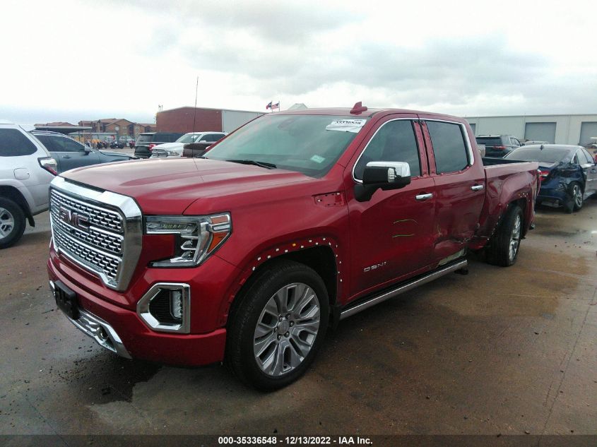 2022 GMC SIERRA 1500 LIMITED DENALI VIN: 3GTU9FEL8NG101481