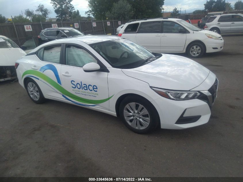 2021 NISSAN SENTRA S VIN: 3N1AB8BV9MY253466
