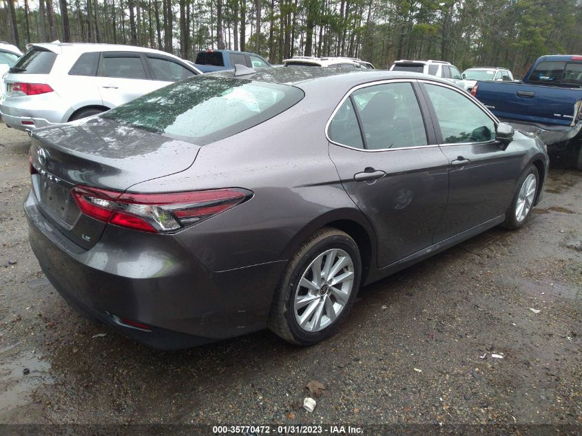 2022 TOYOTA CAMRY LE VIN: 4T1C11AK4NU634195