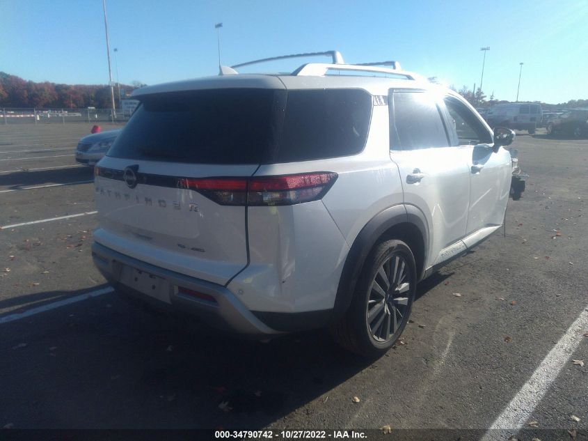 2022 NISSAN PATHFINDER SL VIN: 5N1DR3CD1NC247794