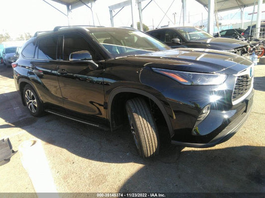 2022 TOYOTA HIGHLANDER HYBRID XLE VIN: 5TDHARAH0NS510975