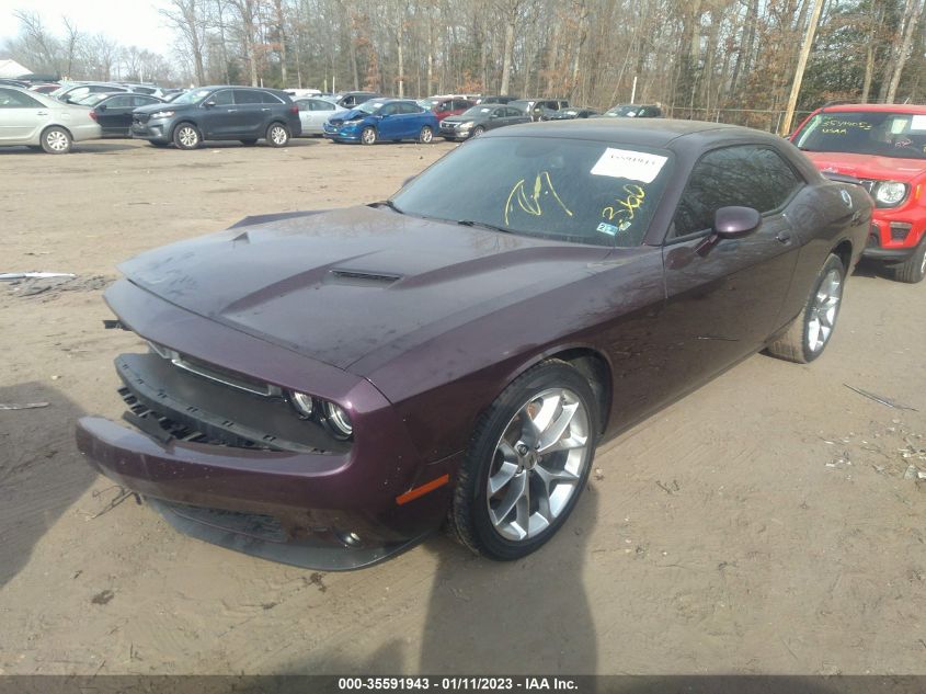 2021 DODGE CHALLENGER SXT VIN: 2C3CDZAG6MH599929