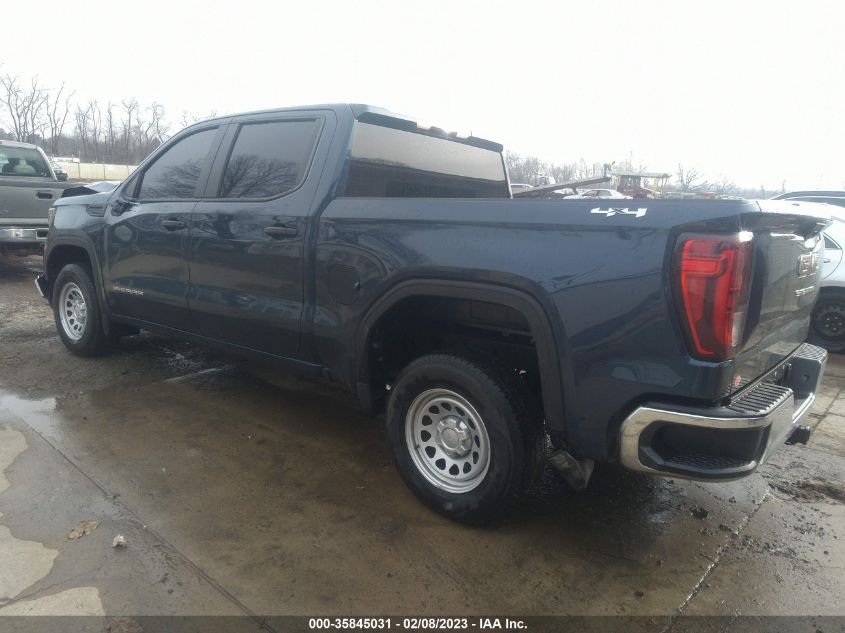 2022 GMC SIERRA 1500 PRO VIN: 3GTPUAEK4NG592332