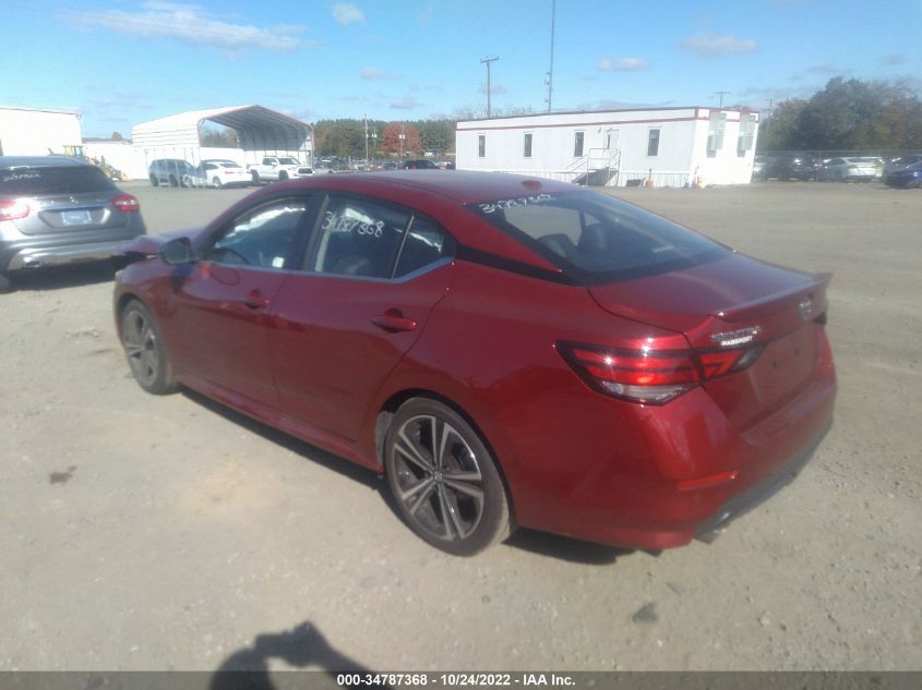 2022 NISSAN SENTRA SR VIN: 3N1AB8DVXNY277404