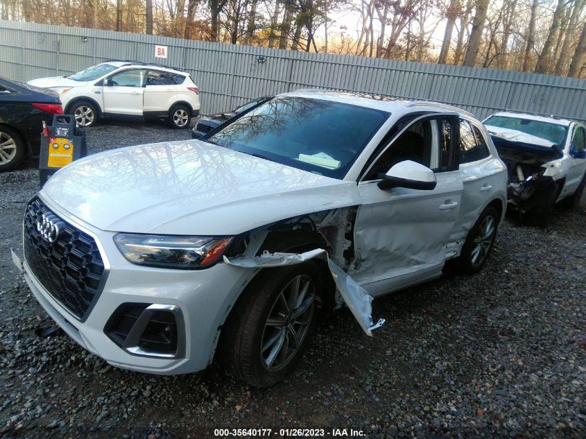 2021 AUDI Q5 PREMIUM PLUS VIN: WA1E2AFY6M2029204