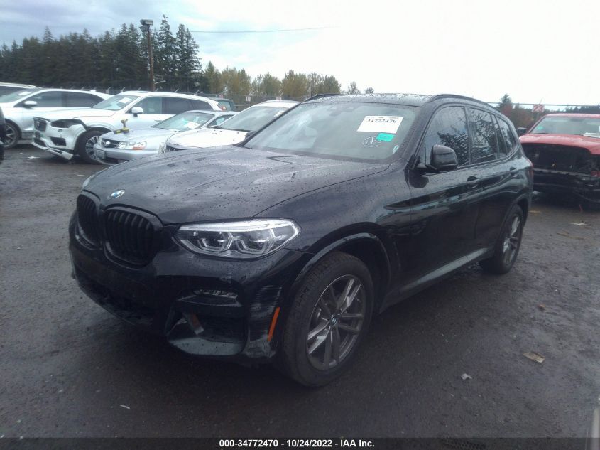 2021 BMW X3 XDRIVE30I VIN: 5UXTY5C03M9F54411