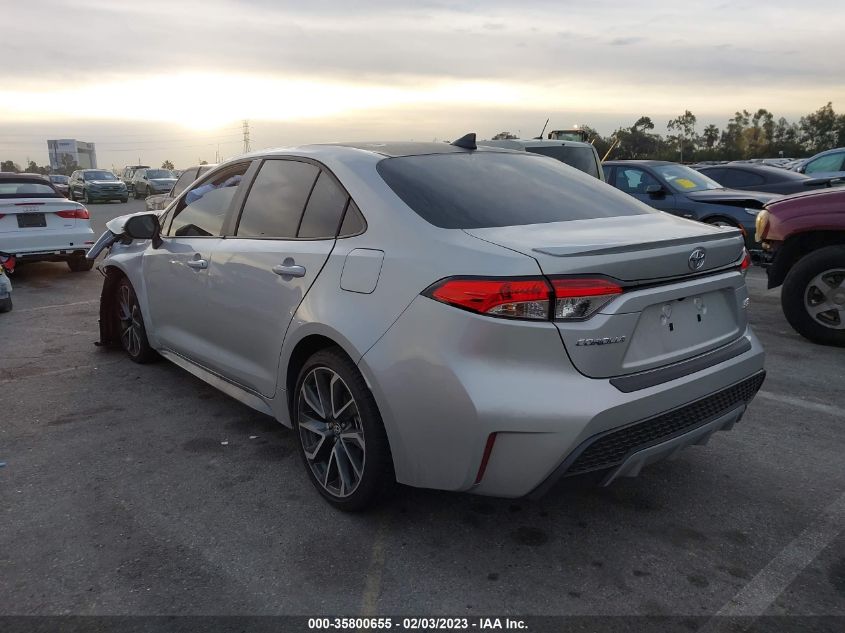 2022 TOYOTA COROLLA SE/SE NIGHTSHADE/APEX SE VIN: 5YFS4MCE8NP132089