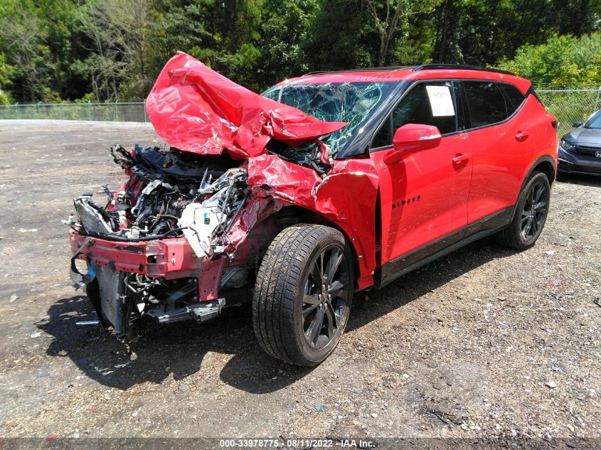 2020 CHEVROLET BLAZER RS VIN: 3GNKBERS8LS727928