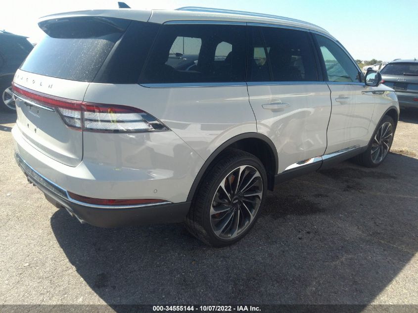 2021 LINCOLN AVIATOR RESERVE VIN: 5LM5J7XC9MGL04364