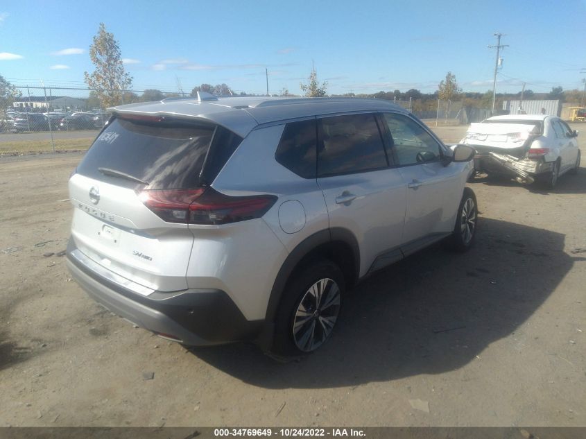 2021 NISSAN ROGUE SV VIN: 5N1AT3BB7MC706295