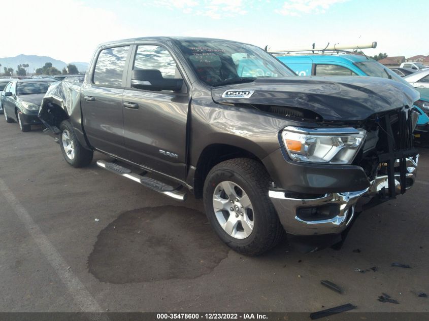 2022 RAM 1500 BIG HORN VIN: 1C6RREFG1NN335770
