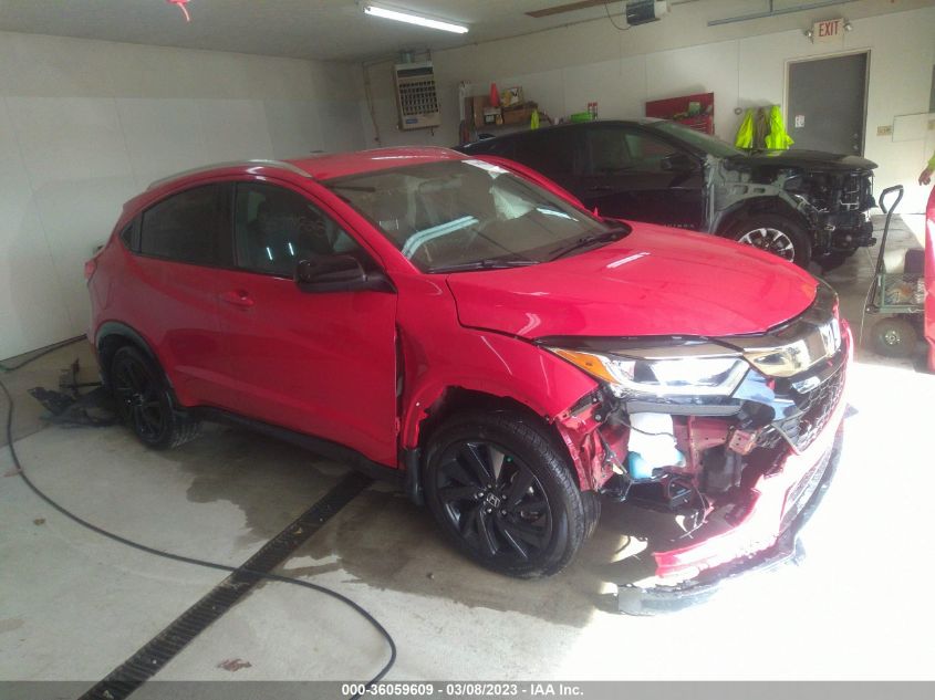 2022 HONDA HR-V SPORT VIN: 3CZRU6H14NM706706