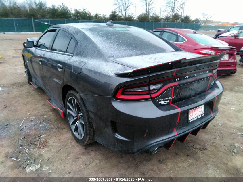 2021 DODGE CHARGER R/T VIN: 2C3CDXCT6MH647671