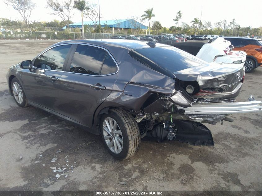 2022 TOYOTA CAMRY LE VIN: 4T1C11AK6NU638443