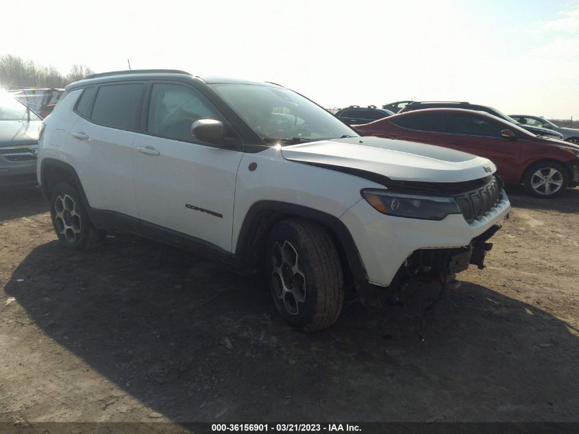 2022 JEEP COMPASS TRAILHAWK VIN: 3C4NJDDB4NT114857
