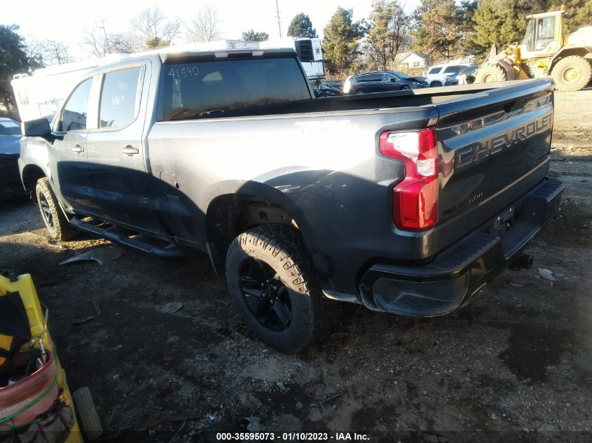 2021 CHEVROLET SILVERADO 1500 CUSTOM TRAIL BOSS VIN: 1GCPYCEF2MZ295870