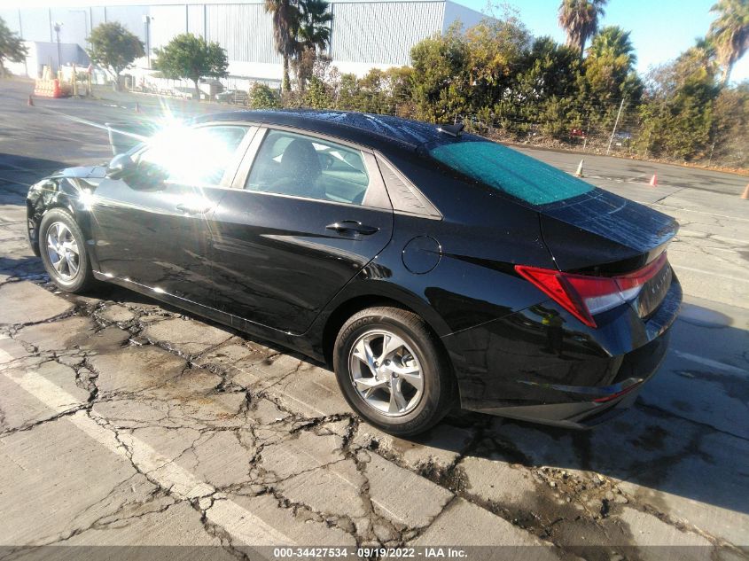2022 HYUNDAI ELANTRA SE VIN: KMHLL4AG9NU365263