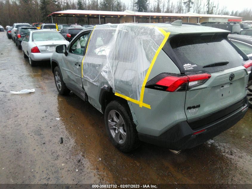2022 TOYOTA RAV4 XLE VIN: 2T3P1RFV9NW249385