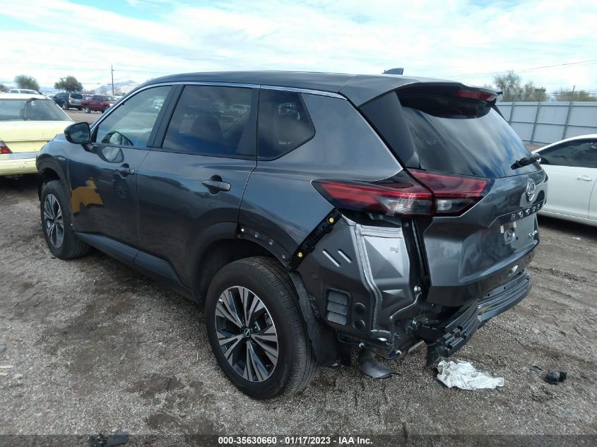 2022 NISSAN ROGUE SV VIN: 5N1BT3BB0NC677082