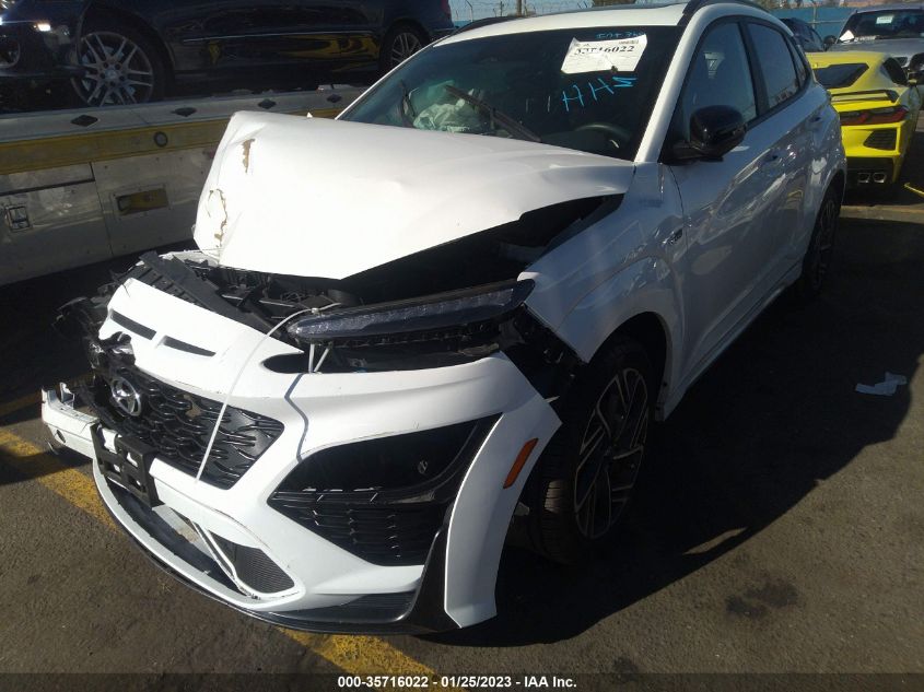 2022 HYUNDAI KONA N LINE VIN: KM8K33A39NU829526