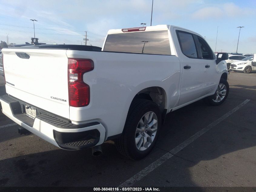 2022 CHEVROLET SILVERADO 1500 CUSTOM VIN: 1GCPABEK9NZ616994