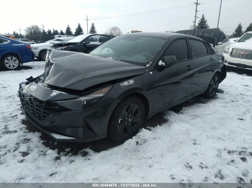 2022 HYUNDAI ELANTRA SEL VIN: 5NPLM4AG8NH058355