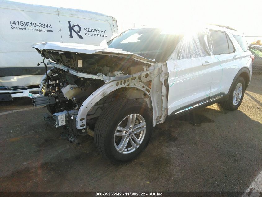 2020 FORD EXPLORER XLT VIN: 1FMSK8DH6LGD06645