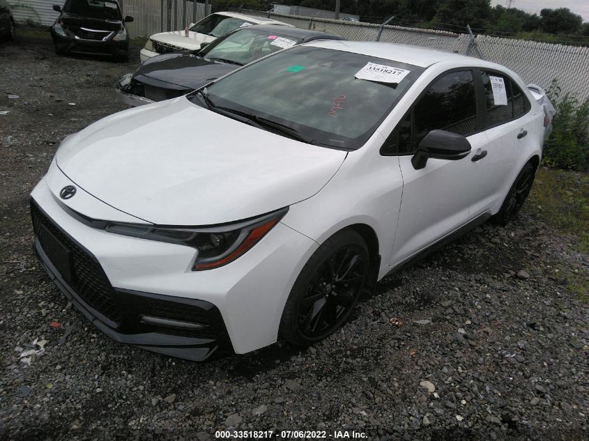 2022 TOYOTA COROLLA SE/NIGHTSHADE/APEX SE VIN: 5YFS4MCE9NP099166