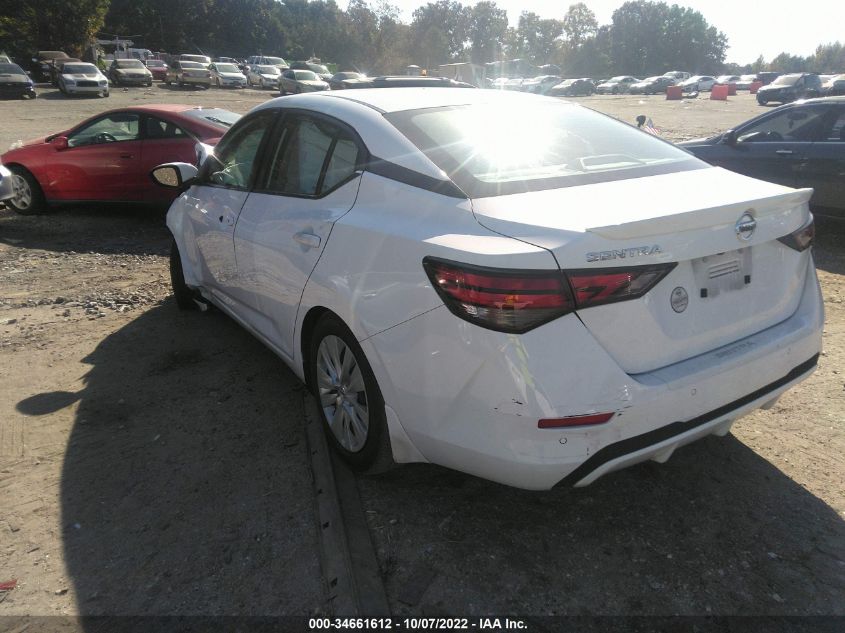 2021 NISSAN SENTRA S VIN: 3N1AB8BV1MY212460