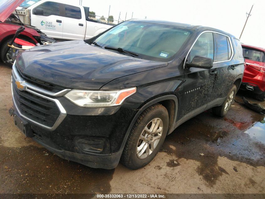 2020 CHEVROLET TRAVERSE LS VIN: 1GNERFKW9LJ100006