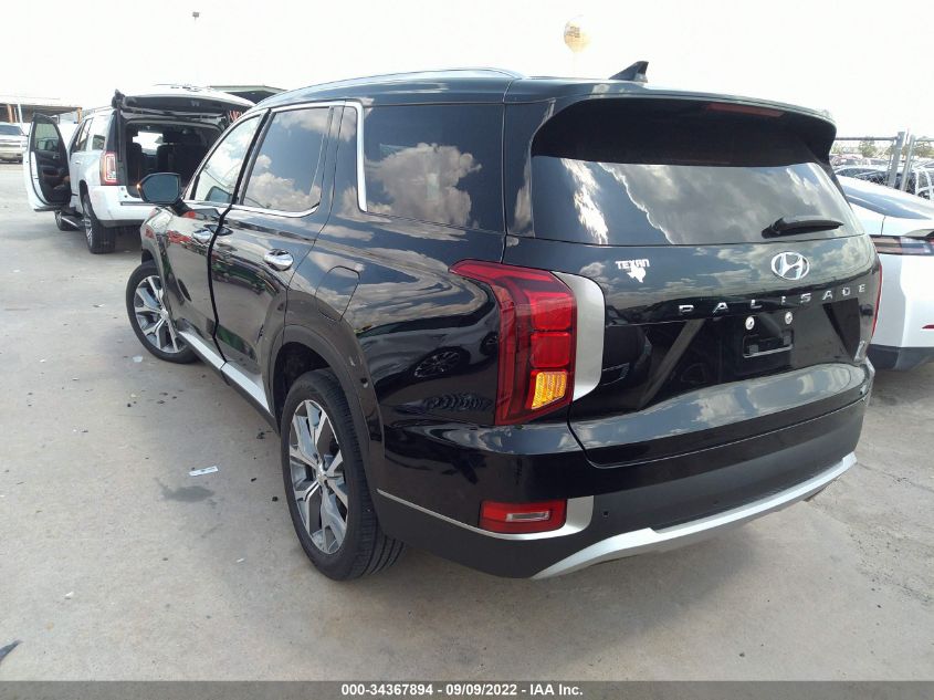 2022 HYUNDAI PALISADE SEL VIN: KM8R44HE2NU483554